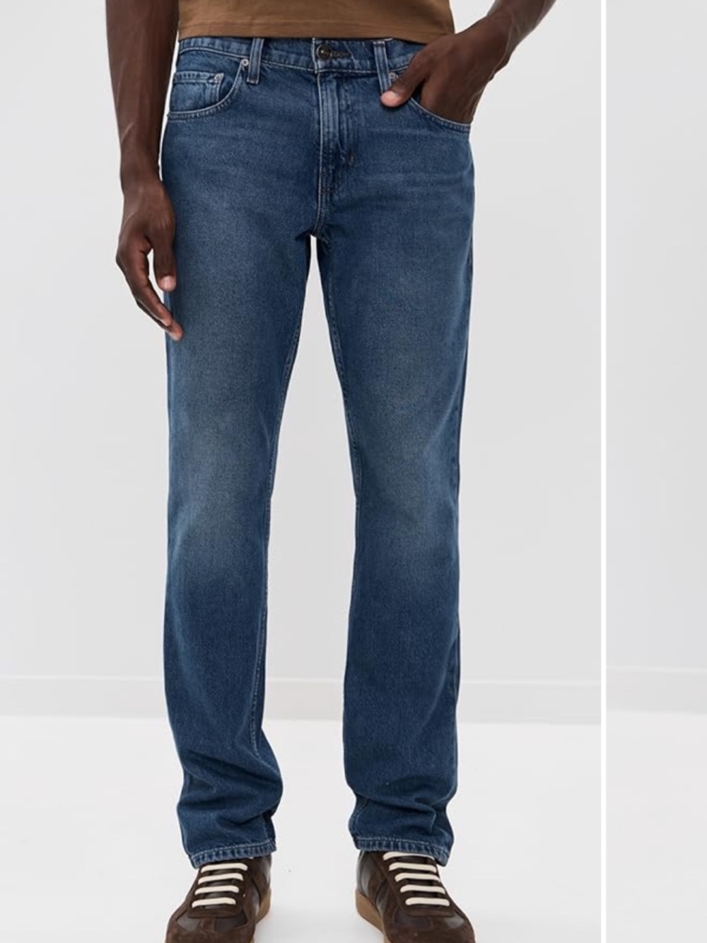 PAIGE Men’s Federal Jeans in Dark Blue Wash